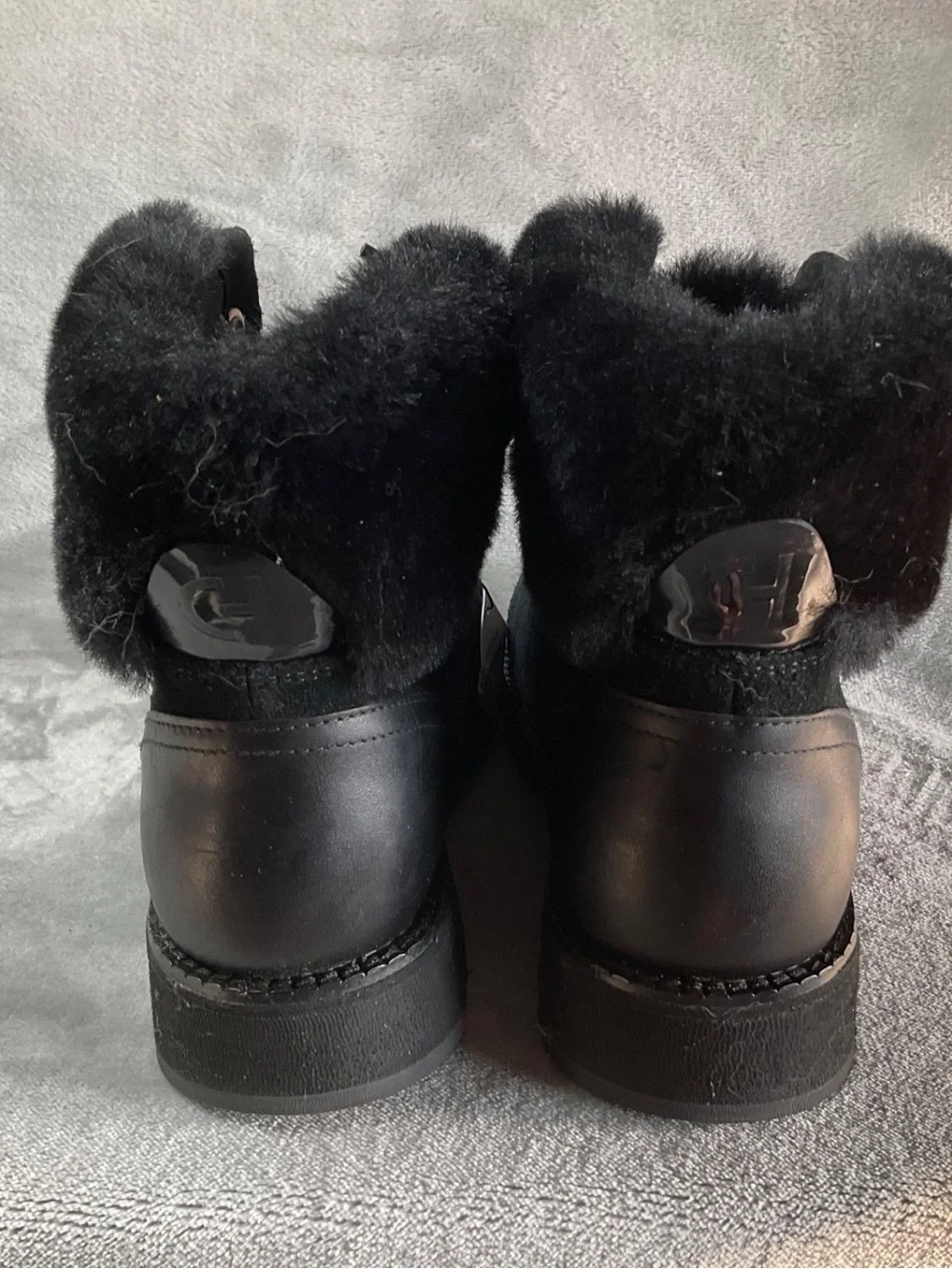 New COLE HAAN ZeroGrand Explore Waterproof Shearling Hiking Boot women’s SZ 6.5B